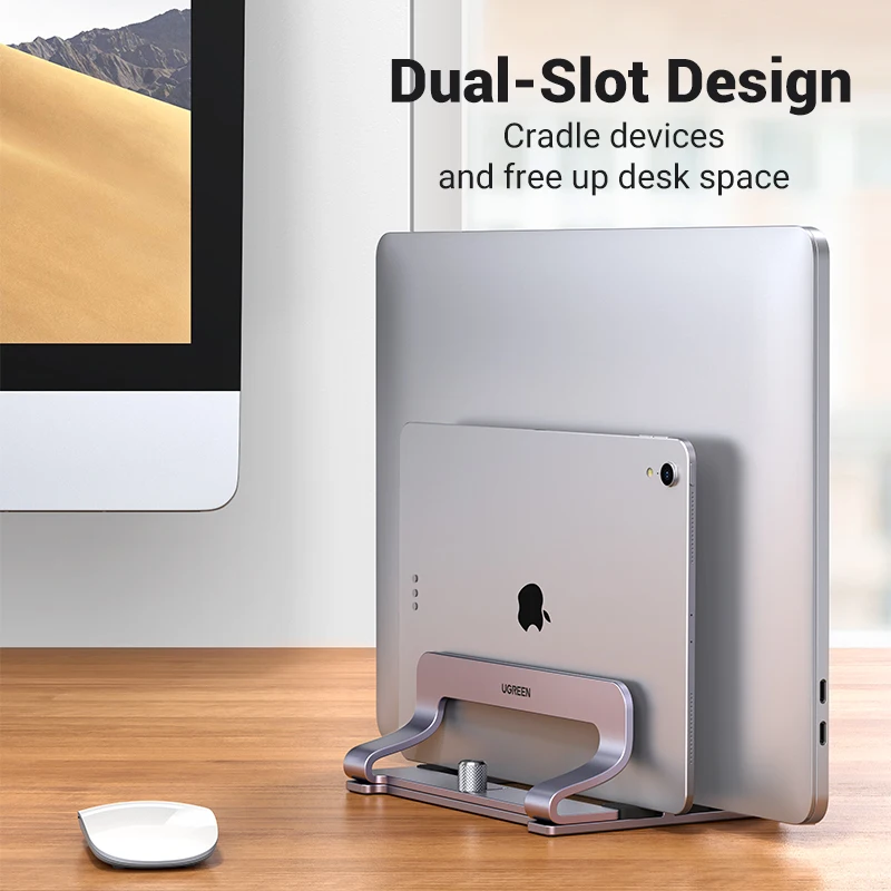 Ugreen вертикальный держатель для ноутбука macbook air pro - Фотография_2