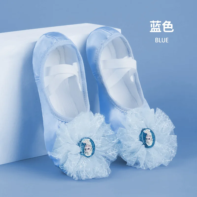 Синие атласные туфли disney frozen elsa