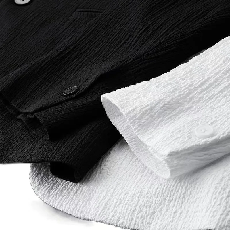 Мужской повседневный костюм с длинными рукавами - Фотография_6