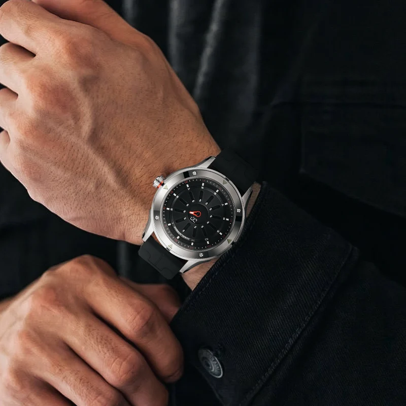 Магнитные кварцевые часы daniel gorman - Фотография_2