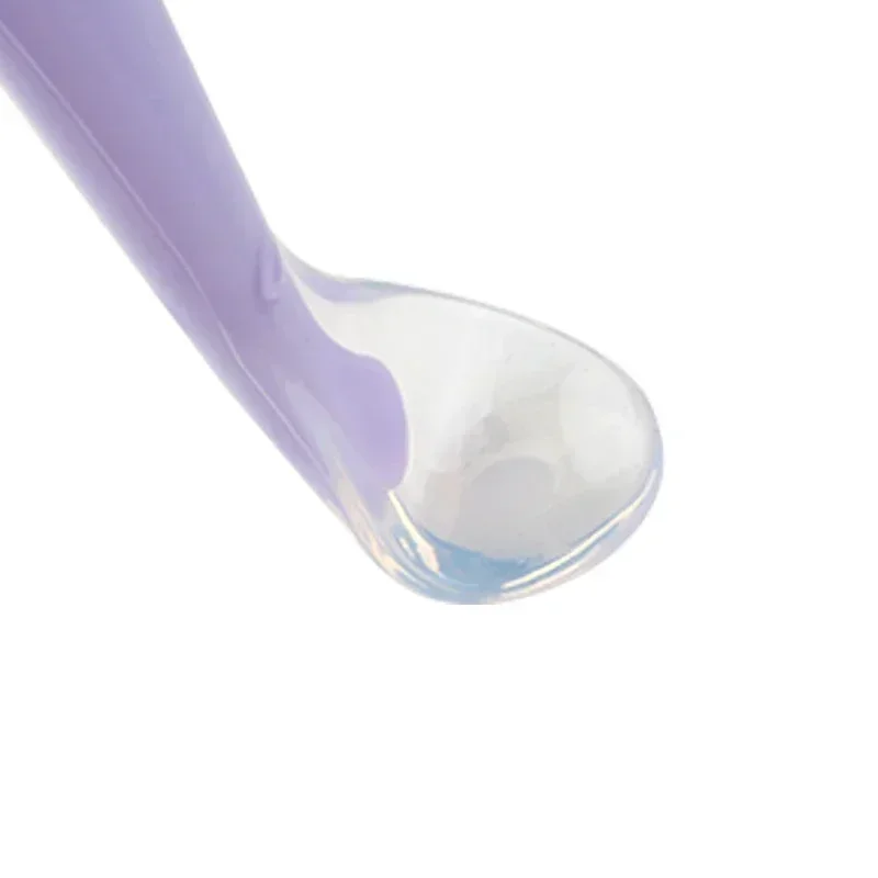 Hot sale baby soft silicone spoon - Фотография_6