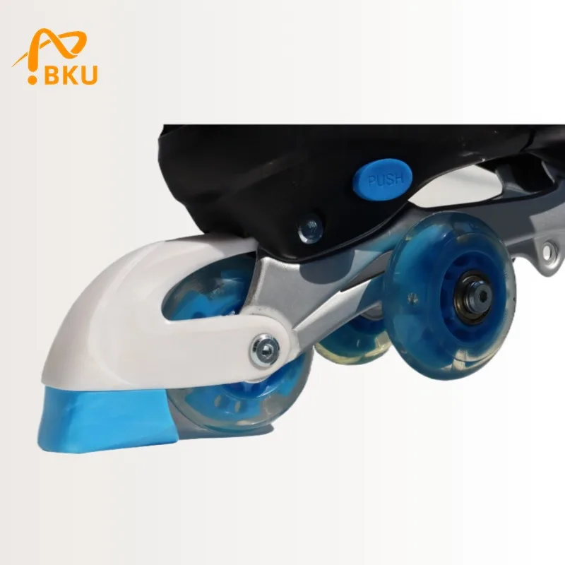 Bku k09 детские коньки с перекрестными колесами — стабильные - Фотография_5