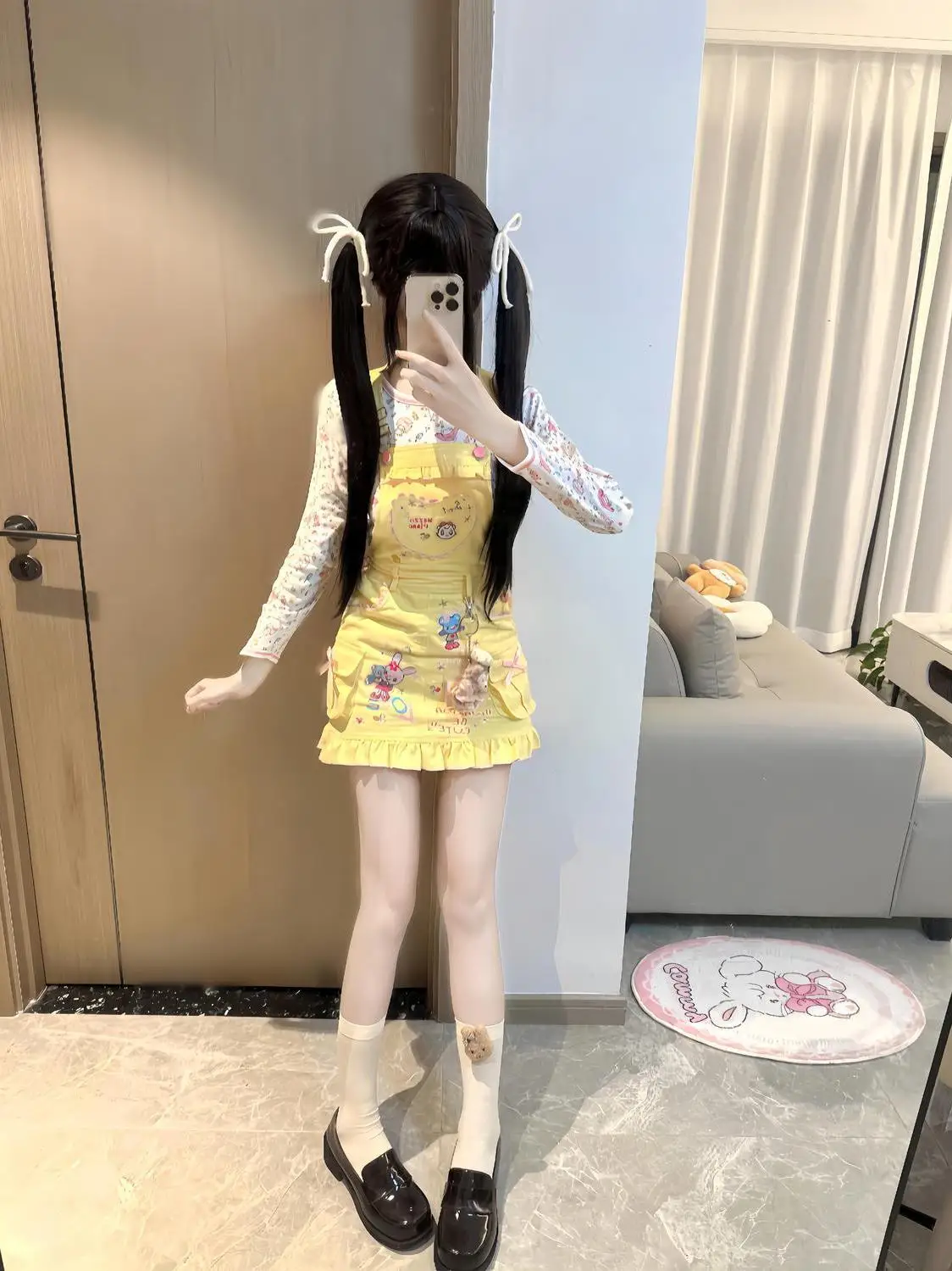 Женский милый комплект из двух предметов - Фотография_3