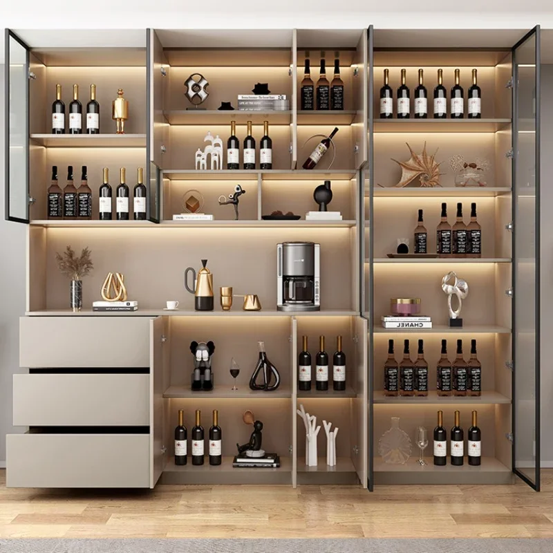 Corner storage wine cabinets high - Фотография_4