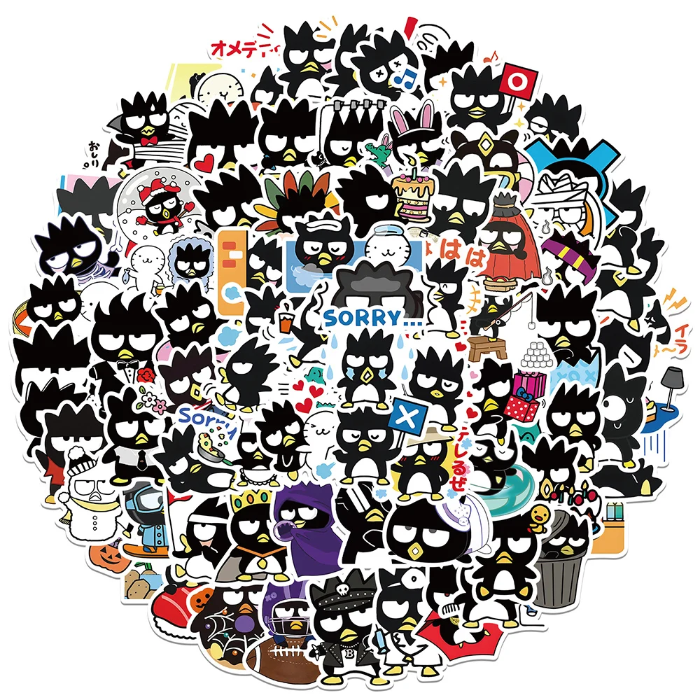 Bad badtz maru мультфильм наклейки - Фотография_2