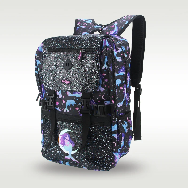 Детская школьная сумка для девочек black mermaid - Фотография_2