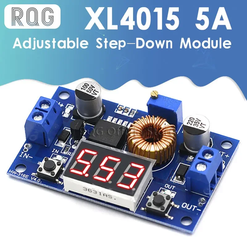 Преобразователь xl4015 dc-dc