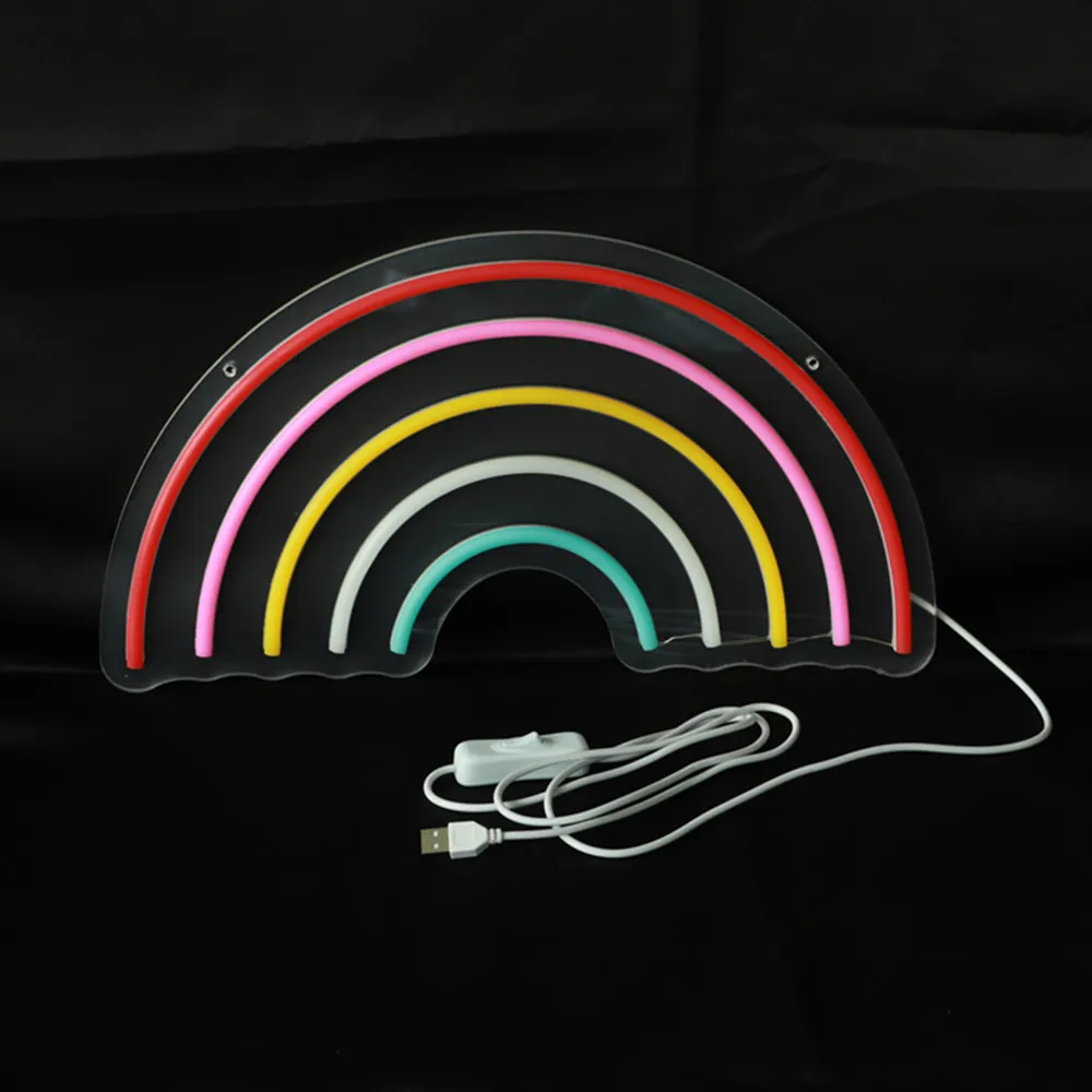 Радужный светодиодный неоновый свет с питанием от usb - Фотография_5