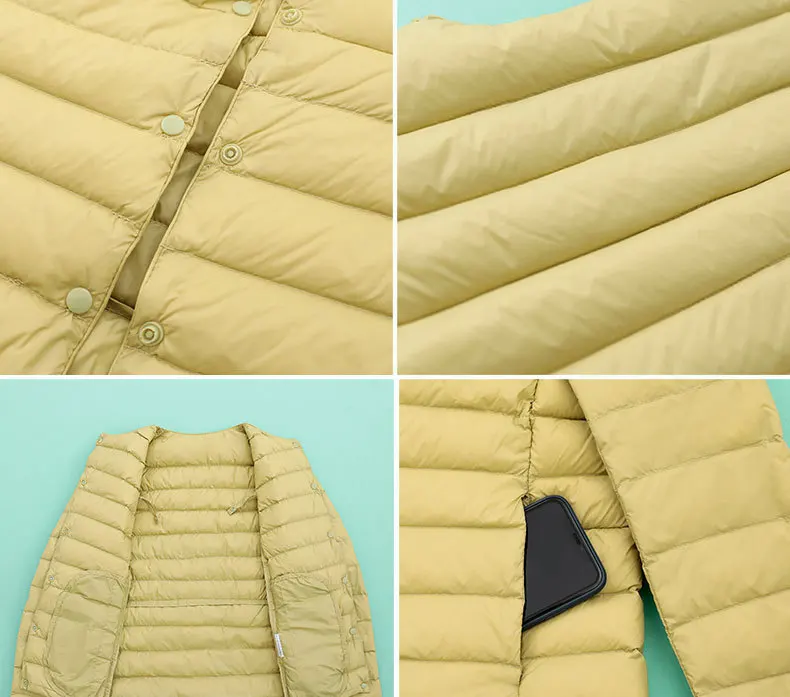 Женская ультра легкая куртка на - Фотография_5