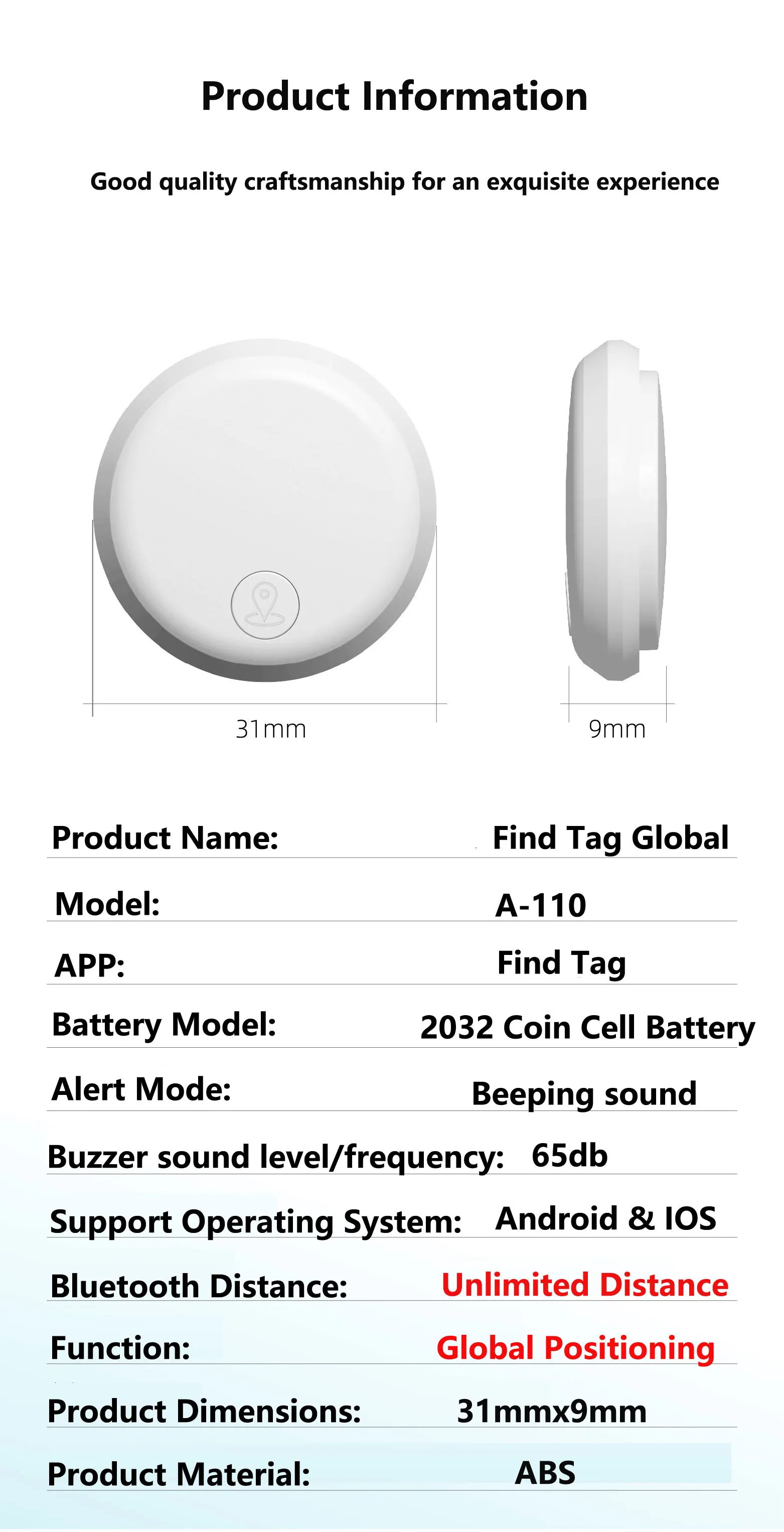 Smart finder find tag локатор глобального - Фотография_6