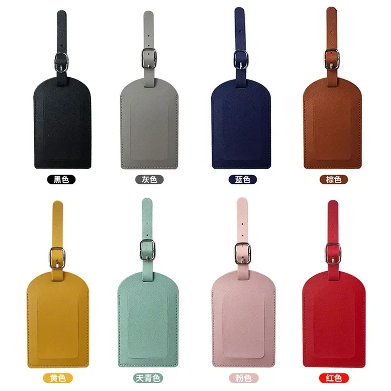 Багажная бирка из искусственной кожи для женщин и мужчин - Фотография_4