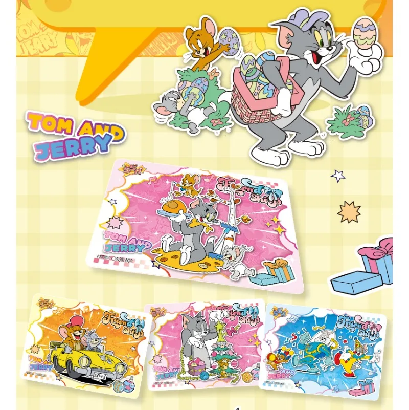 Официальные подлинные коллекционные карты kayou tom and jerry: frenemies - Фотография_4