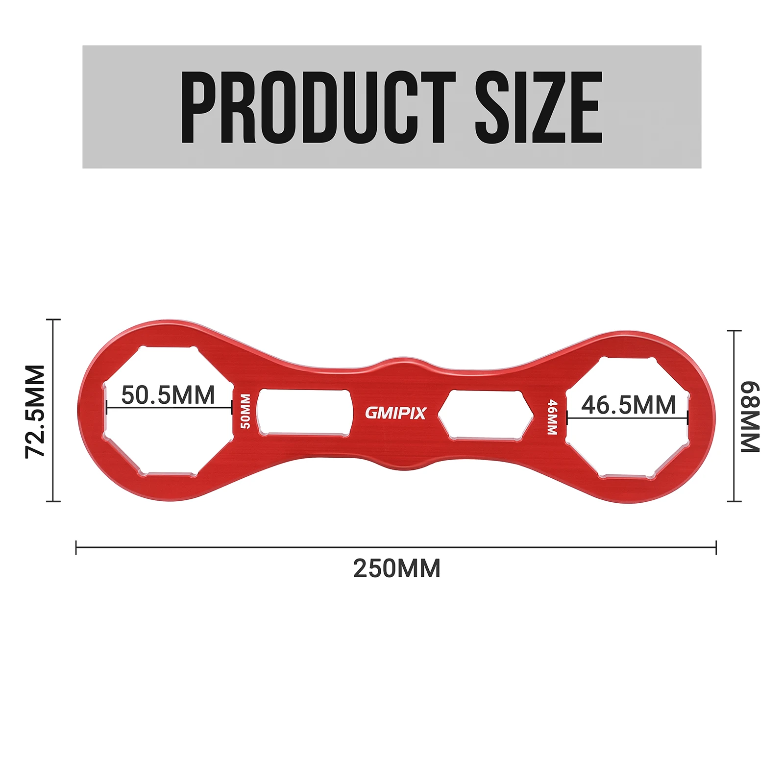 Gmipix 46 мм 50 мм ключ для крышки вилки мотоцикла - Фотография_4