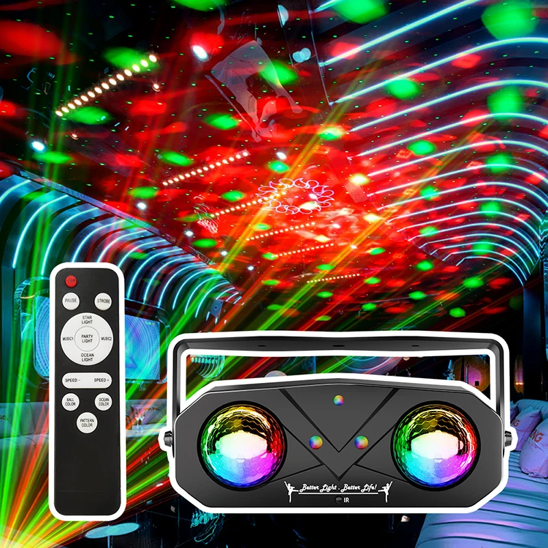 Dj disco ball party light лазерный - Фотография_5