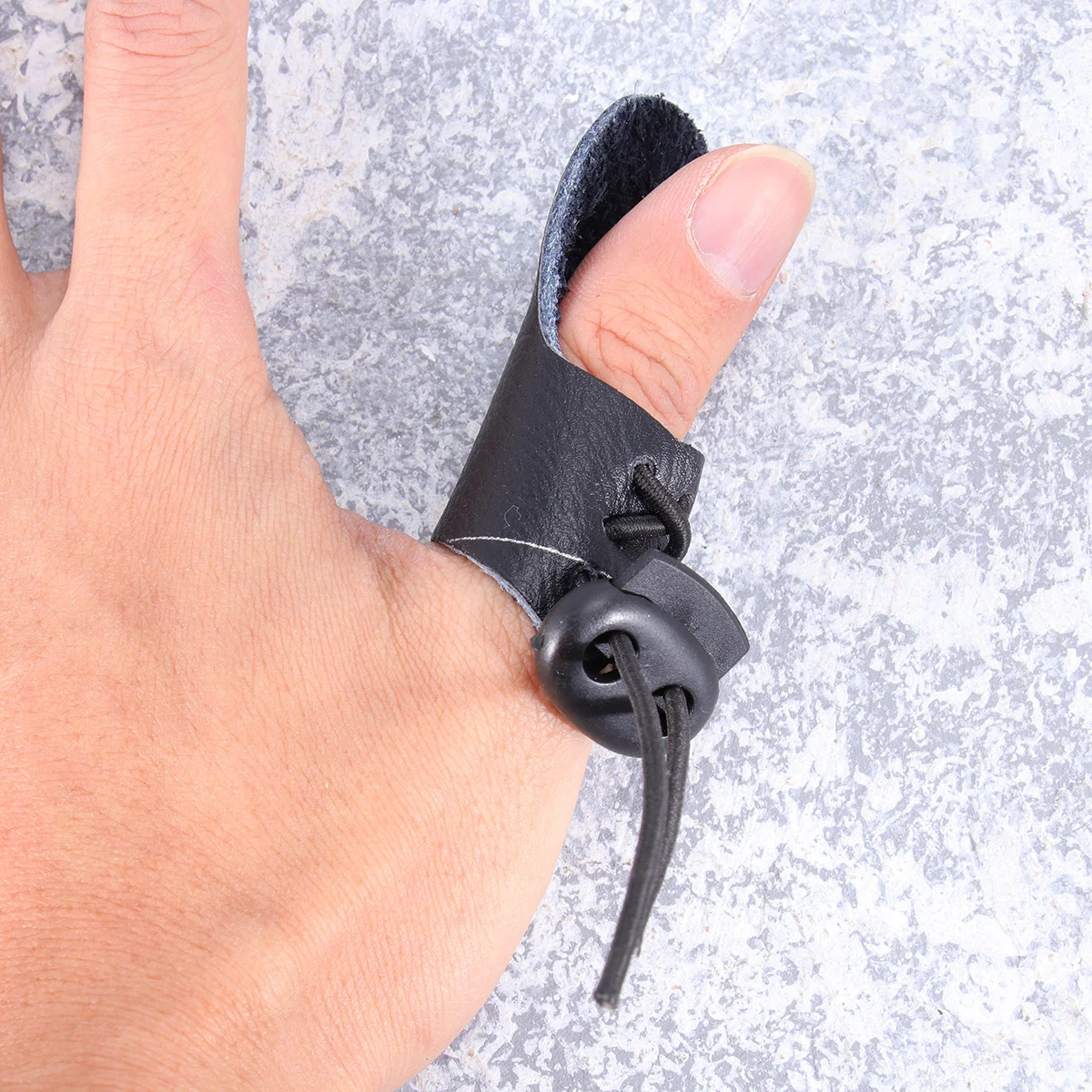 Регулируемые прочные перчатки с одним пальцем для стрельбы из лука - Фотография_2