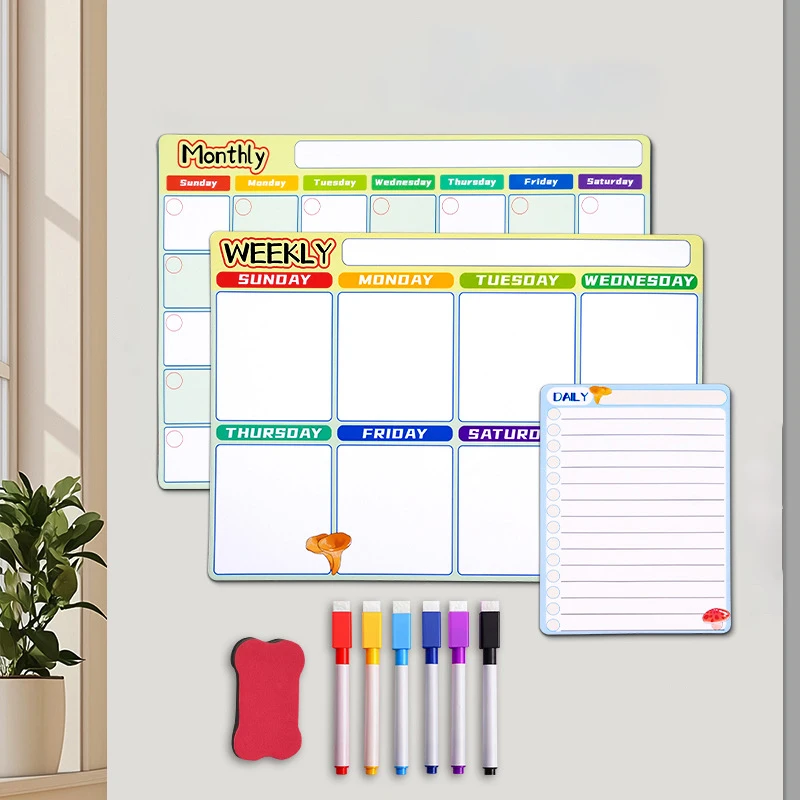 Магнитный ежемесячный еженедельник