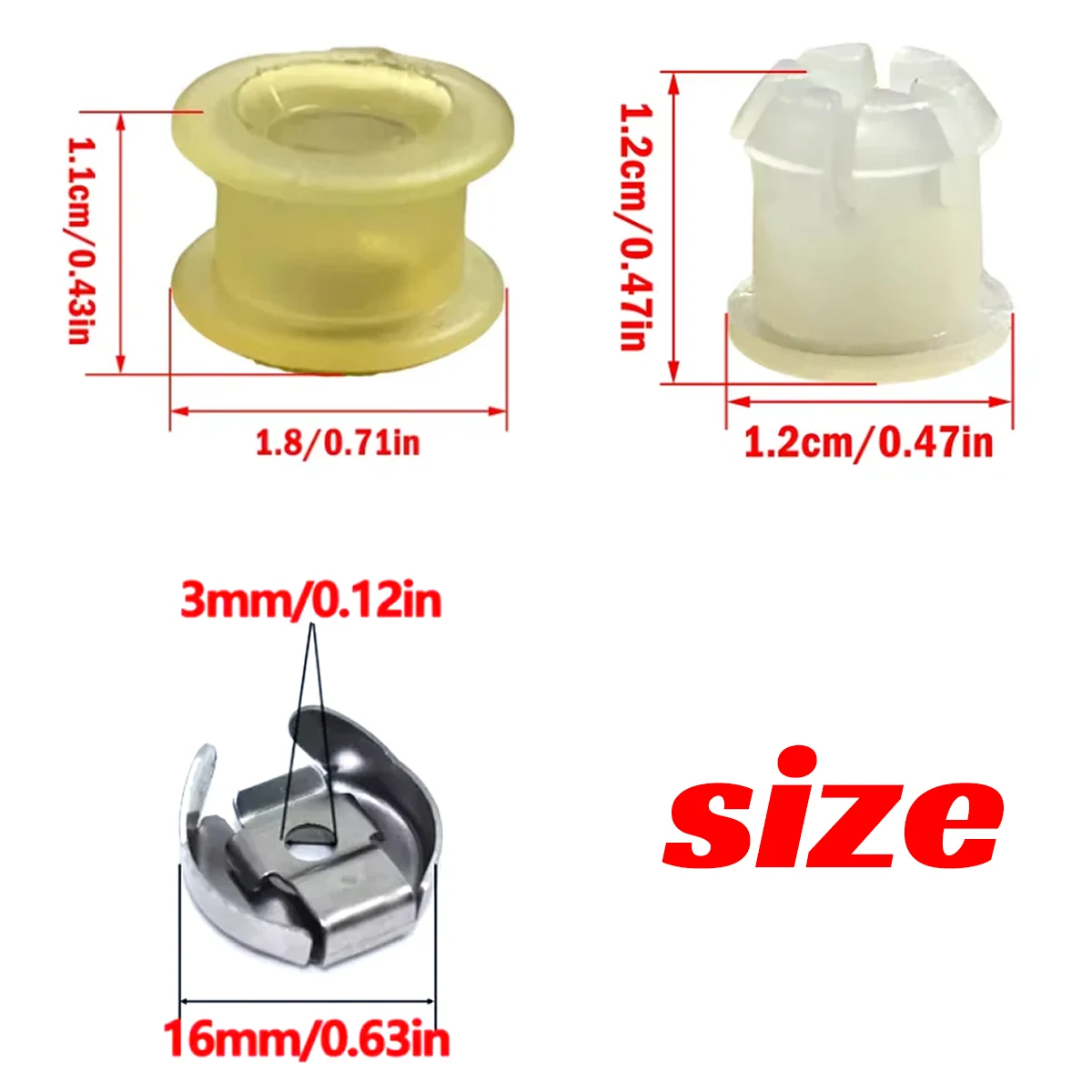 Ремкомплект втулки троса рычага - Фотография_2