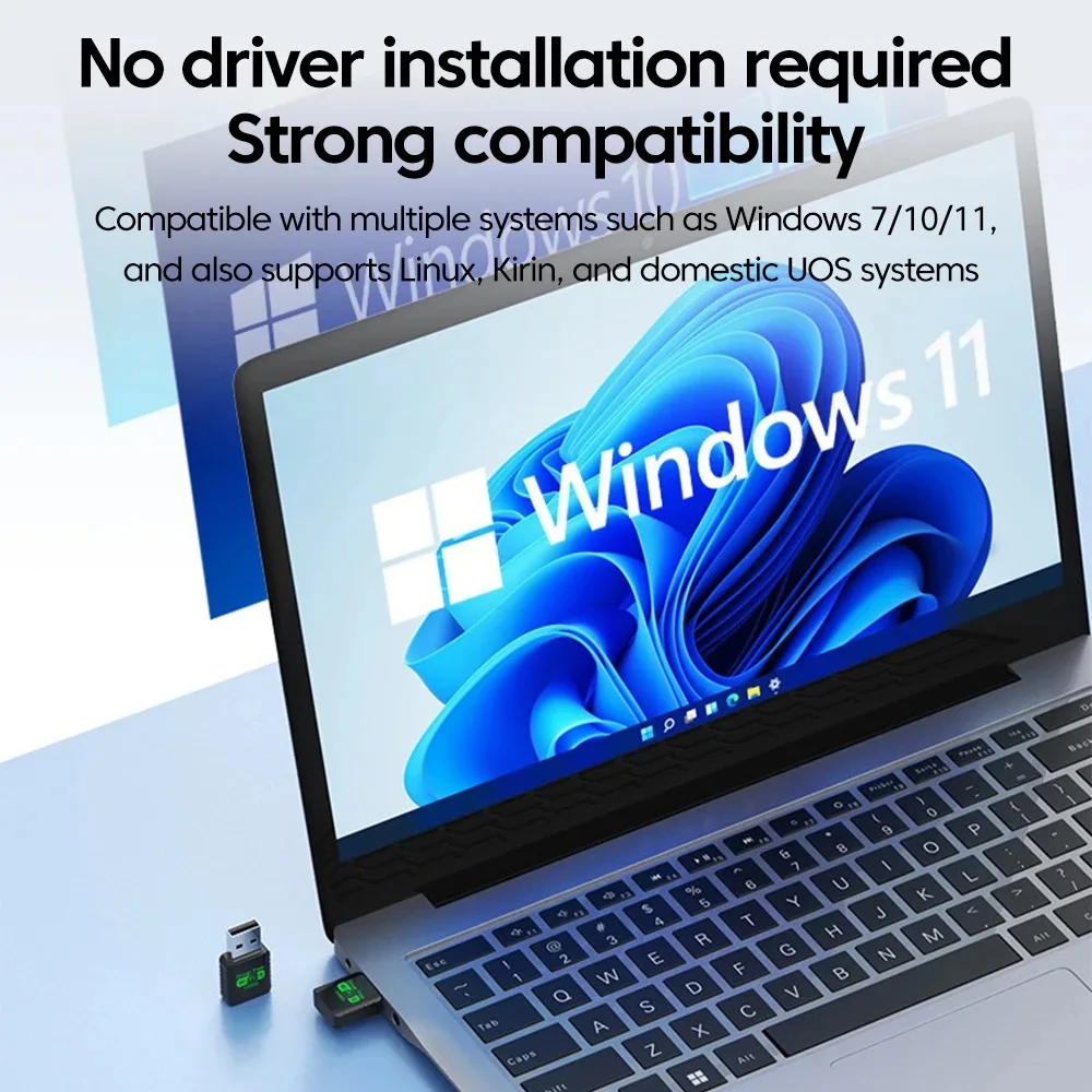 Wifi 6 ax900 bluetooth 5.4 wifi usb-адаптер беспроводная сетевая карта 2 - Фотография_4