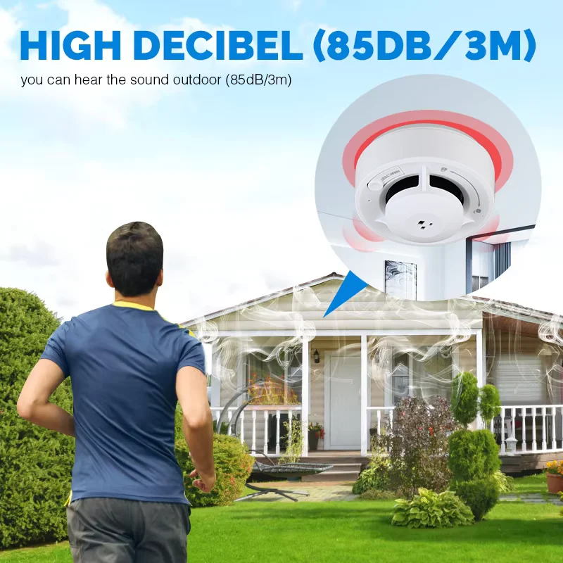 Умный детектор дыма tuya wi-fi - Фотография_4