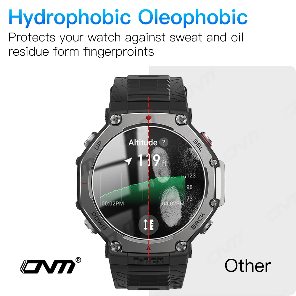 Закаленное стекло с твердостью 9h для amazfit t-rex 3 - Фотография_2