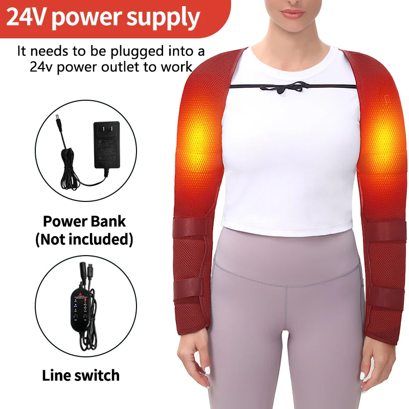 Массажная грелка для плеч - Фотография_5