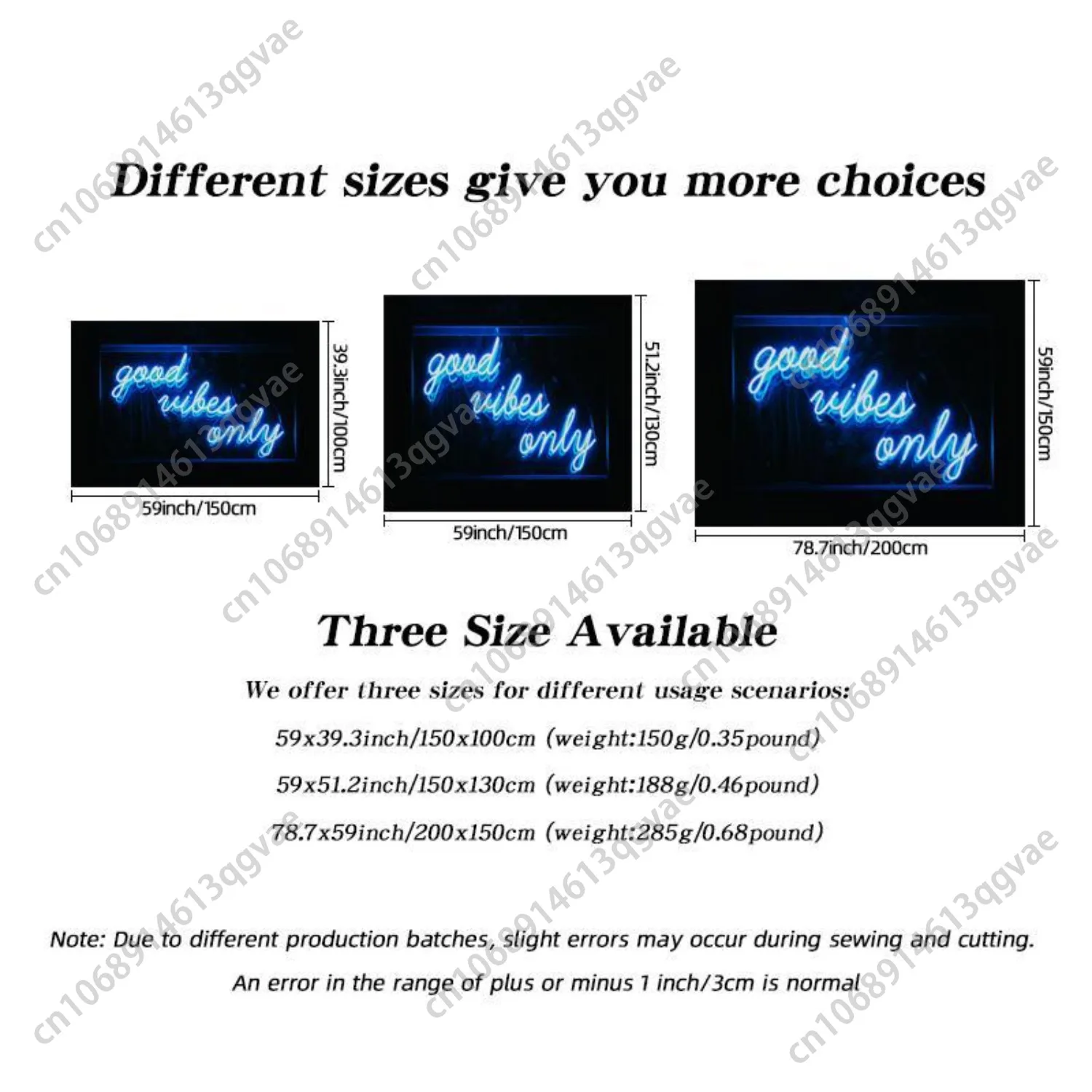 Флуоресцентный гобелен с буквенным - Фотография_4