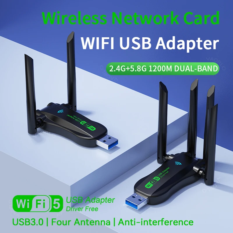 Wifi usb-адаптер двухдиапазонный 2