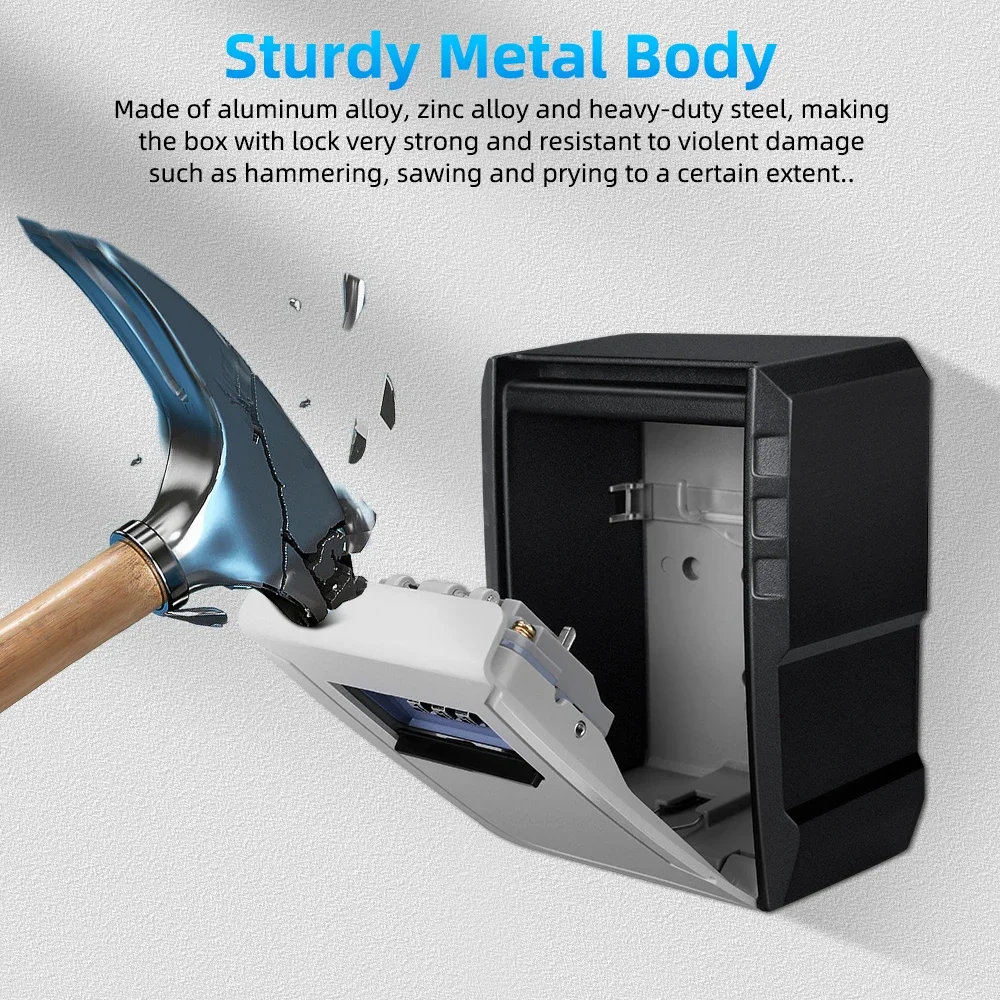 Awapow металлический ящик для ключей с паролем - Фотография_3