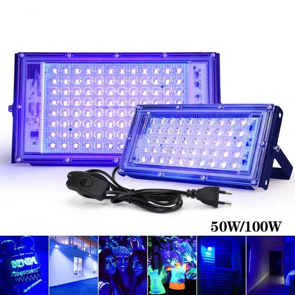 Led ультрафиолетовый прожектор - Фотография_6