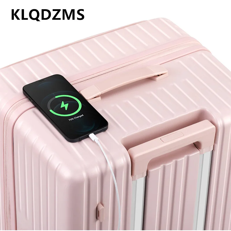 Klqdzms чемодан на молнии 20 "24" - Фотография_3
