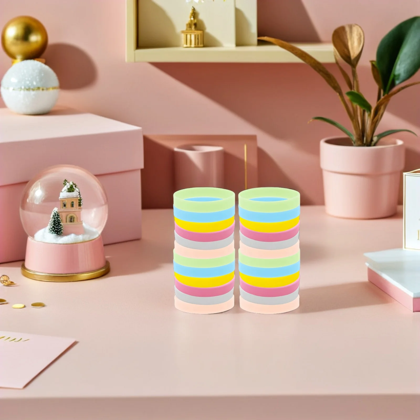 Светящиеся в темноте браслеты светящиеся - Фотография_6