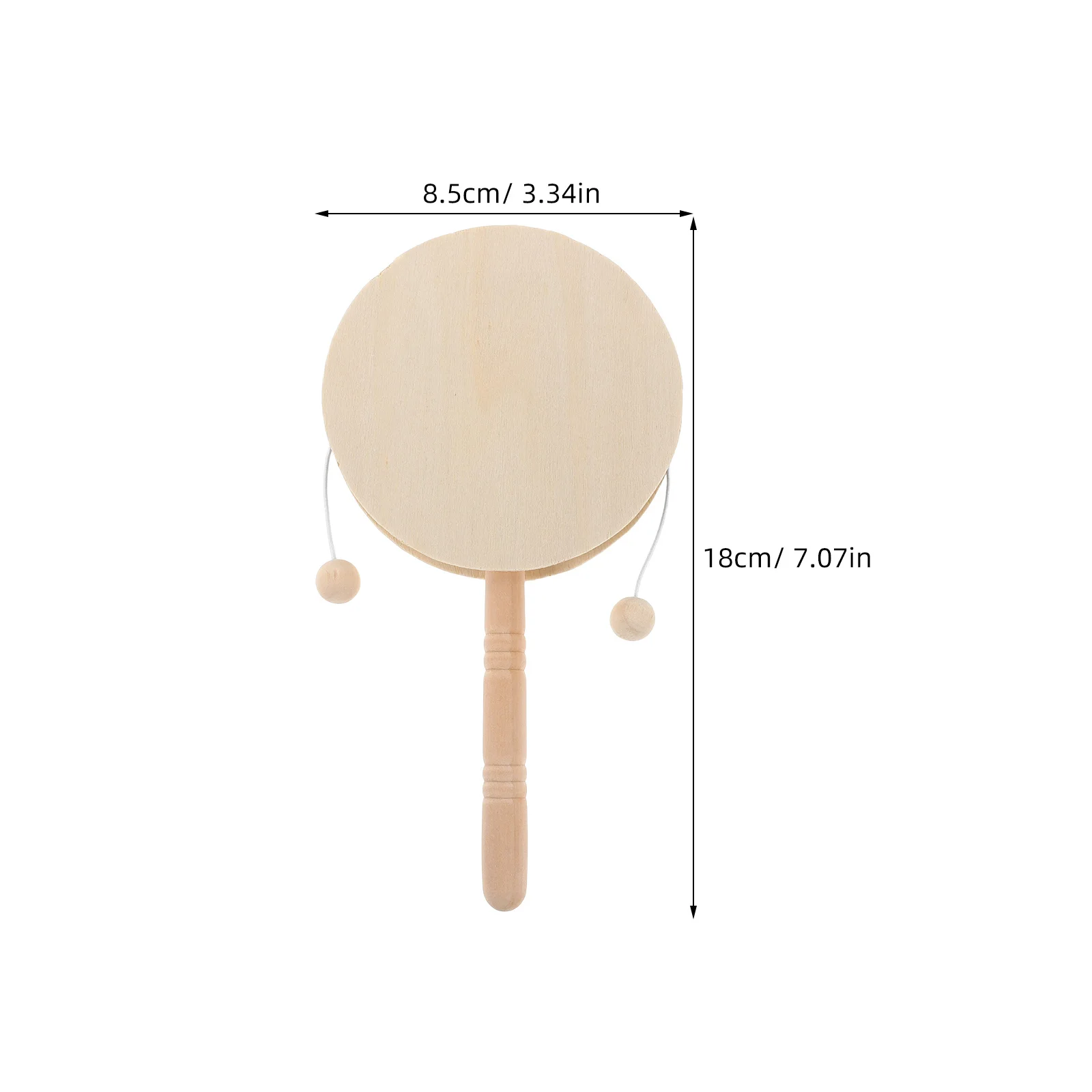 Неокрашенные деревянные погремушки - Фотография_4