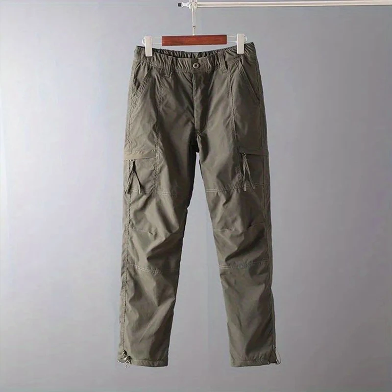 Осенне-зимние корейские винтажные брюки в стиле харадзюку - Фотография_5