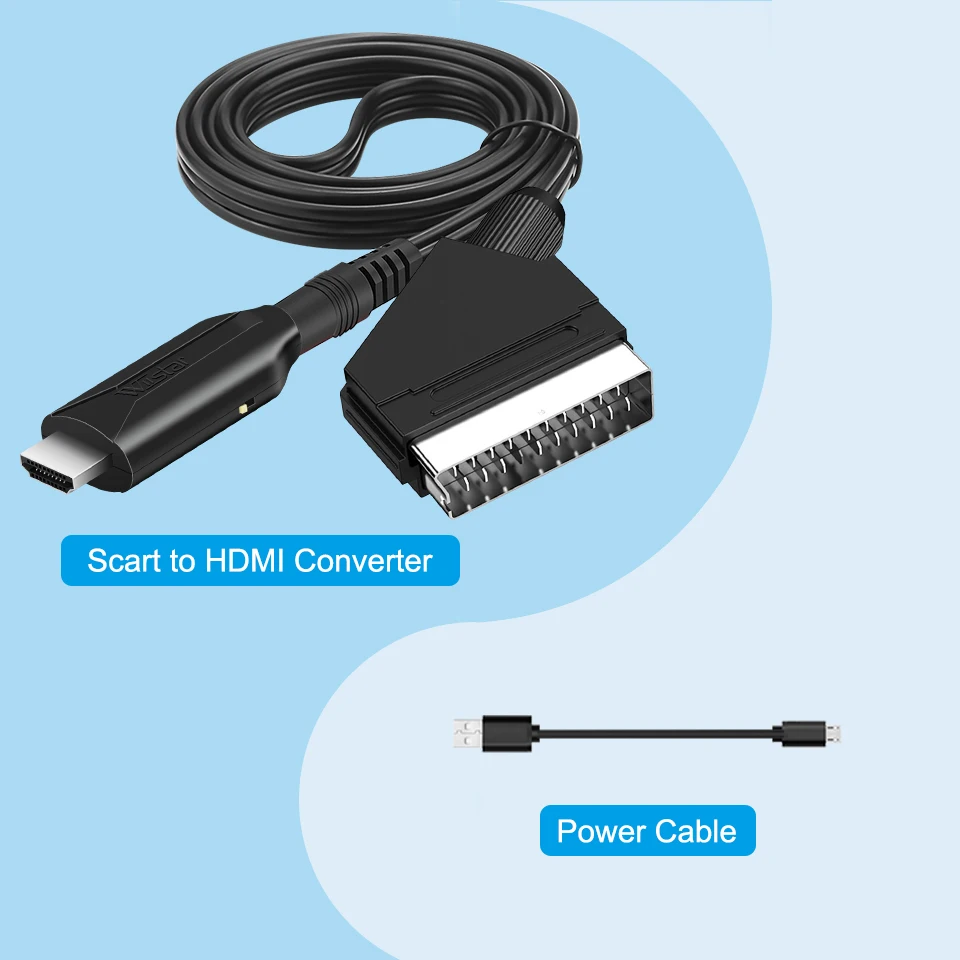 Совместимый кабель-конвертер scart в hdmi - Фотография_6