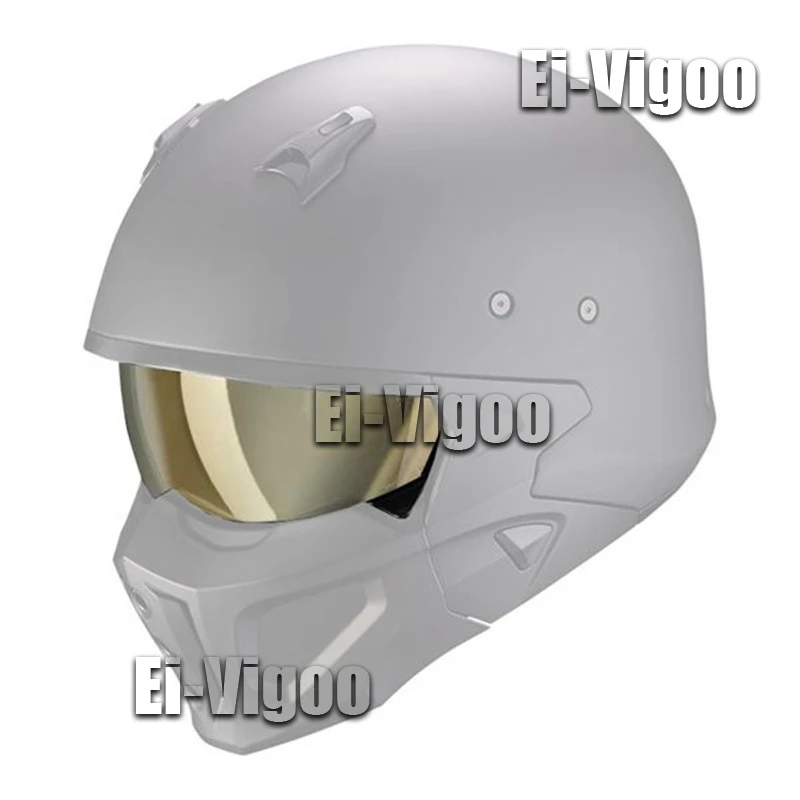 Козырек для шлема для scorpion exo combat covert-x capacetes visera - Фотография_6