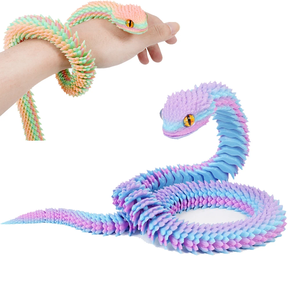 3d печатная змея