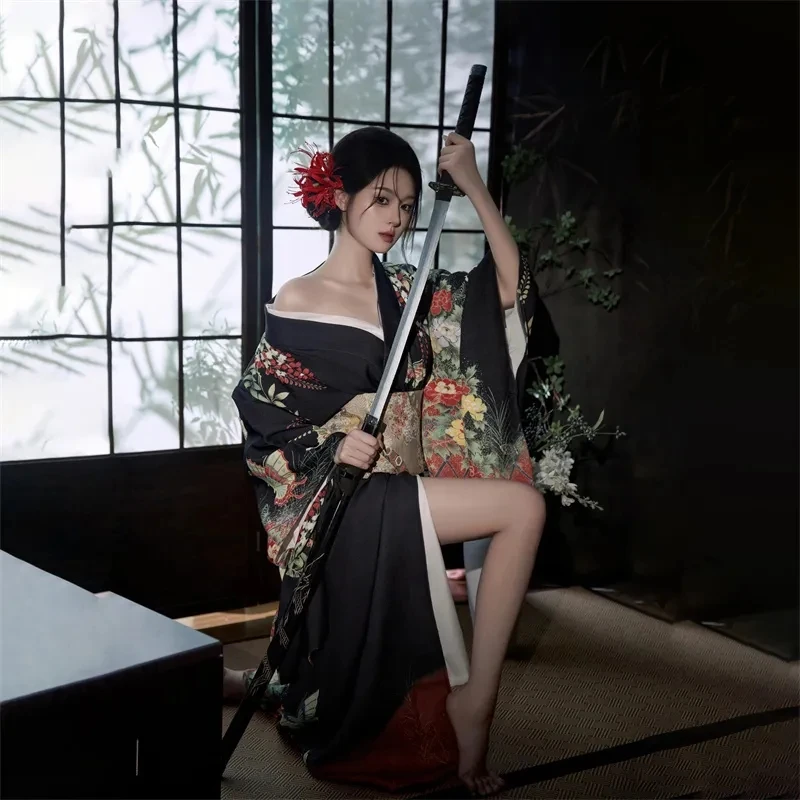 Кимоно женское традиционное в японском стиле - Фотография_4