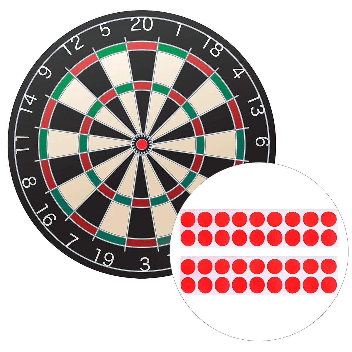 Неоновый свет, круглые наклейки для стрельбы - Фотография_5