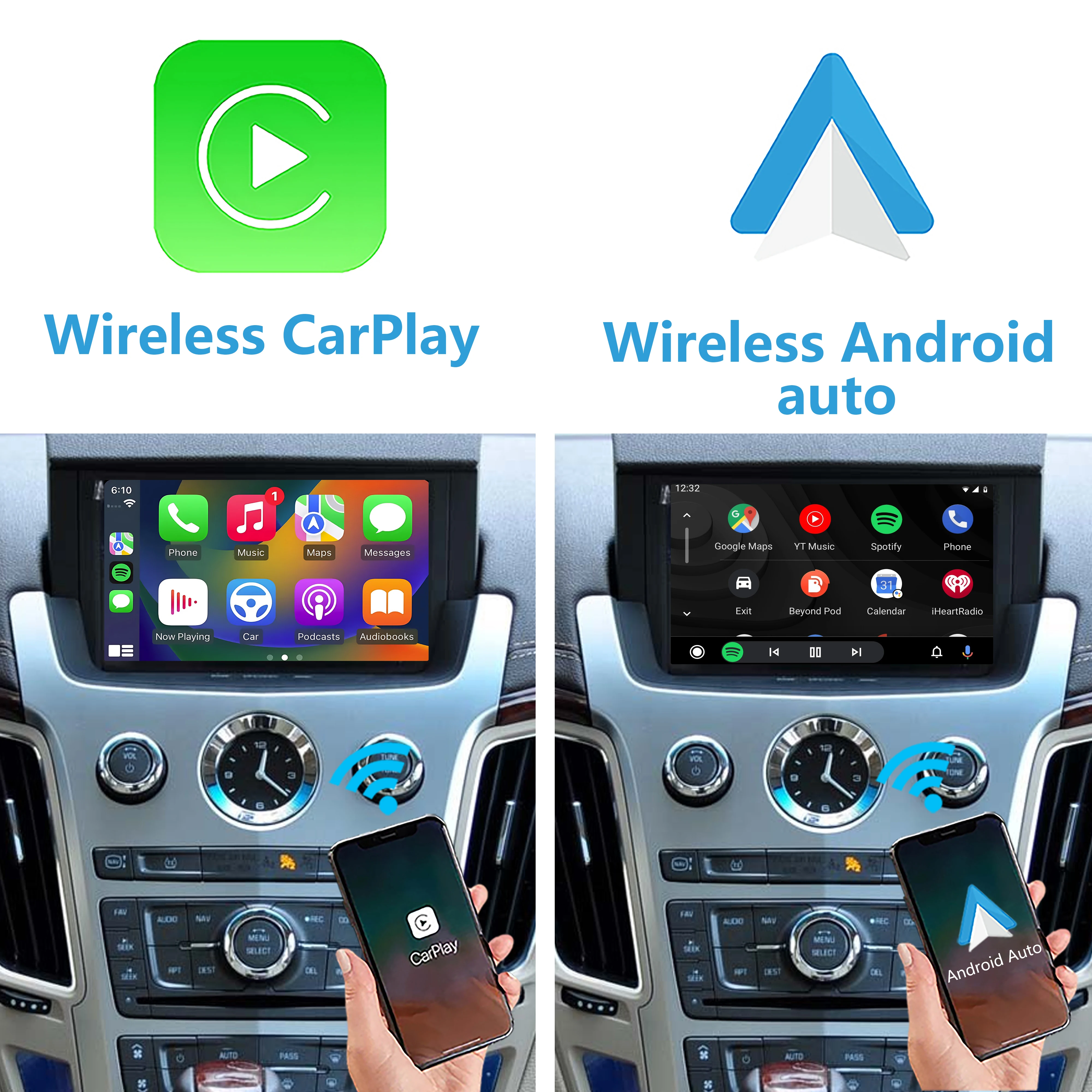 Беспроводной carplay для cadillac cts srx 2009-2012 - Фотография_2