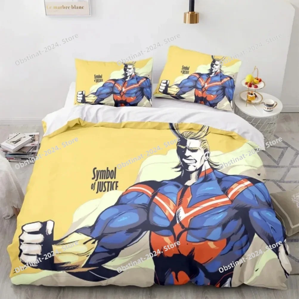 Hero academia 3d комплект постельного - Фотография_4