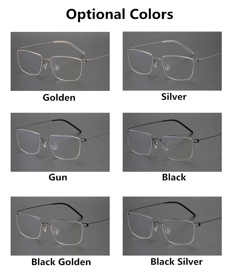 Оправа для очков без винтов для мужчин и женщин - Фотография_6