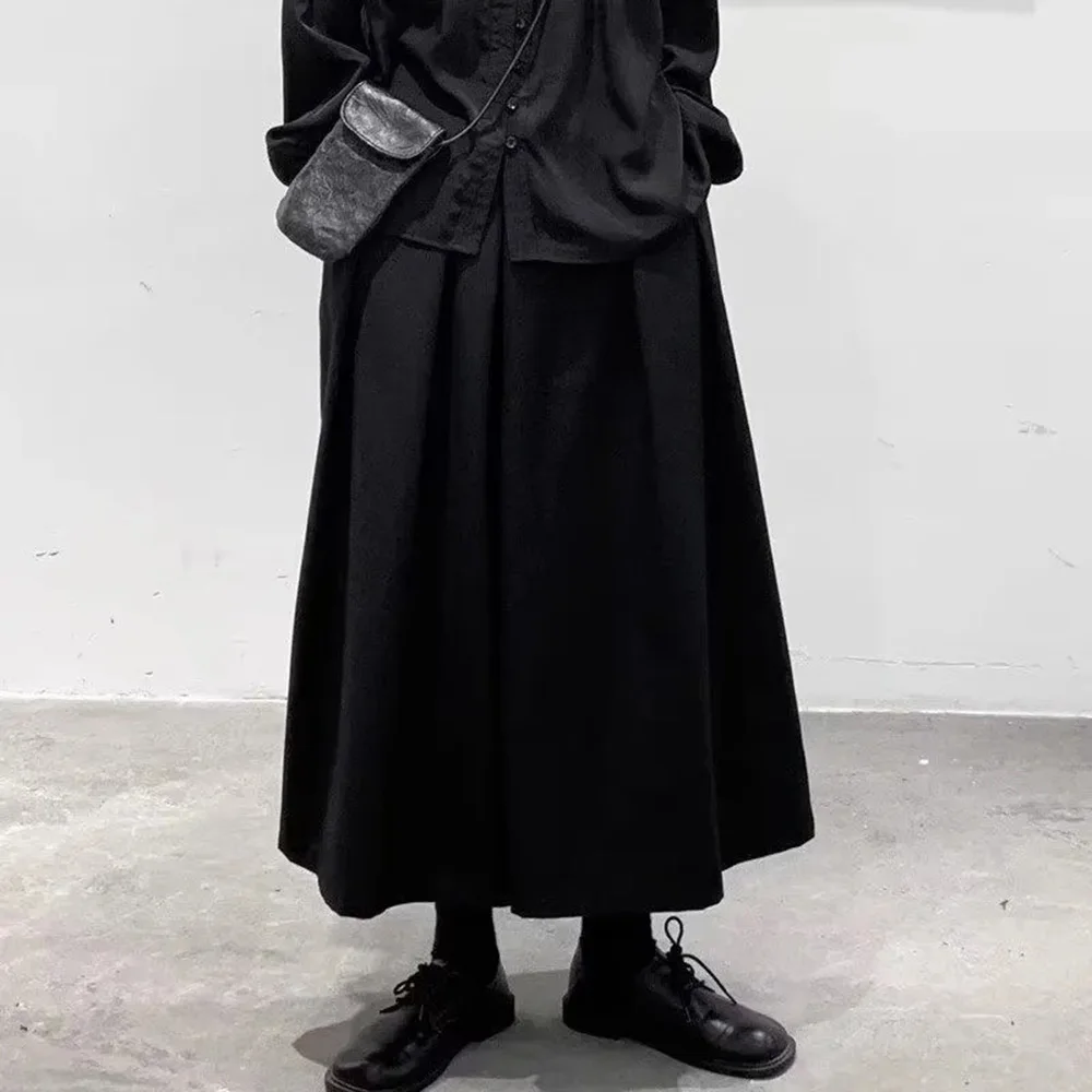 Мужские драпированные брюки с юбкой