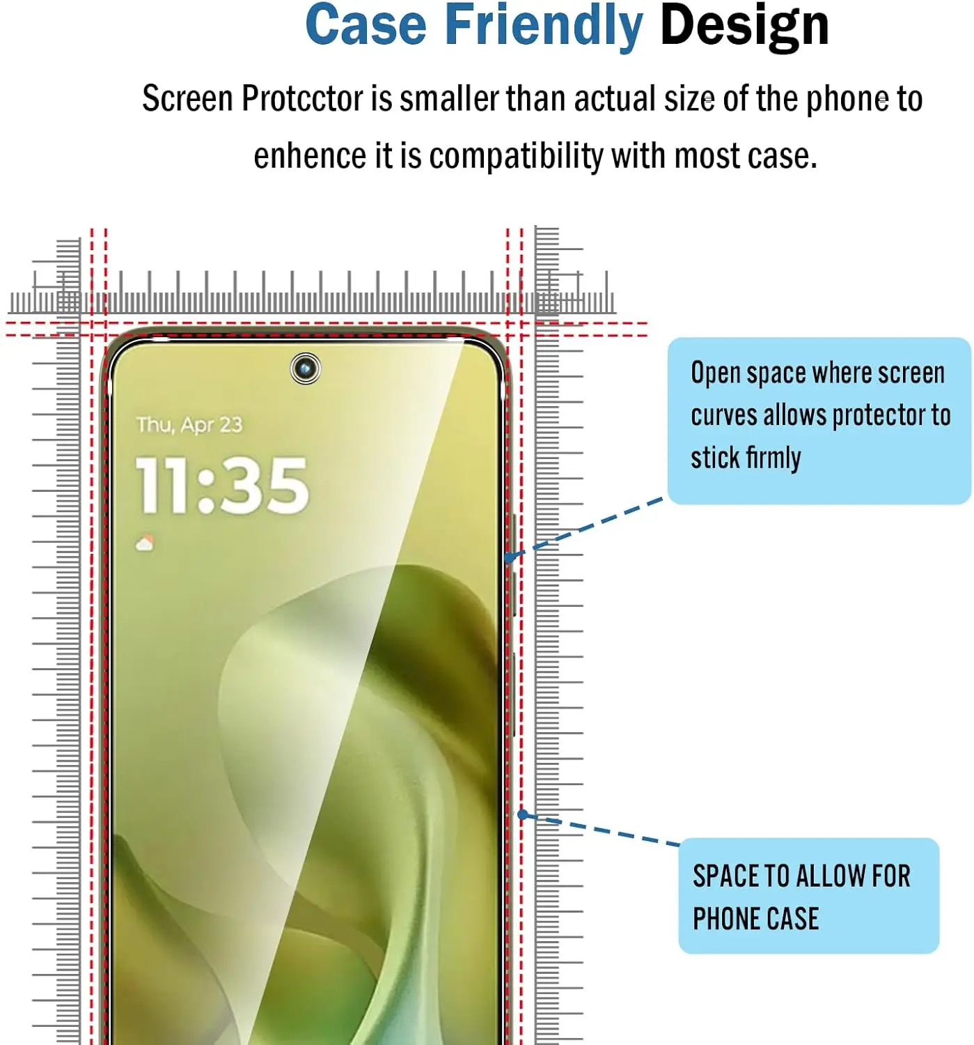Для motorola g86 защитная пленка из закаленного стекла - Фотография_5