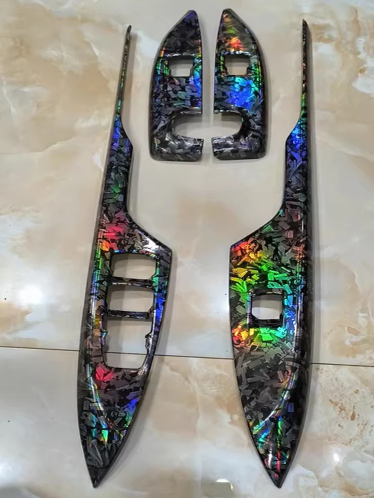 Глянцевая кованая виниловая пленка из углеродного волокна - Фотография_2