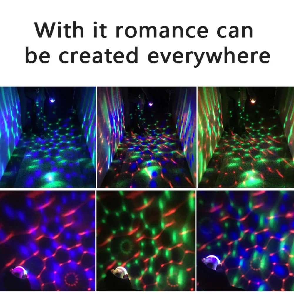 Компактная светодиодная лампа rgb для сцены автомобиля - Фотография_4