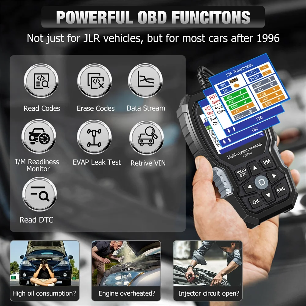 Диагностический сканер ancel ld700 obd2 - Фотография_4