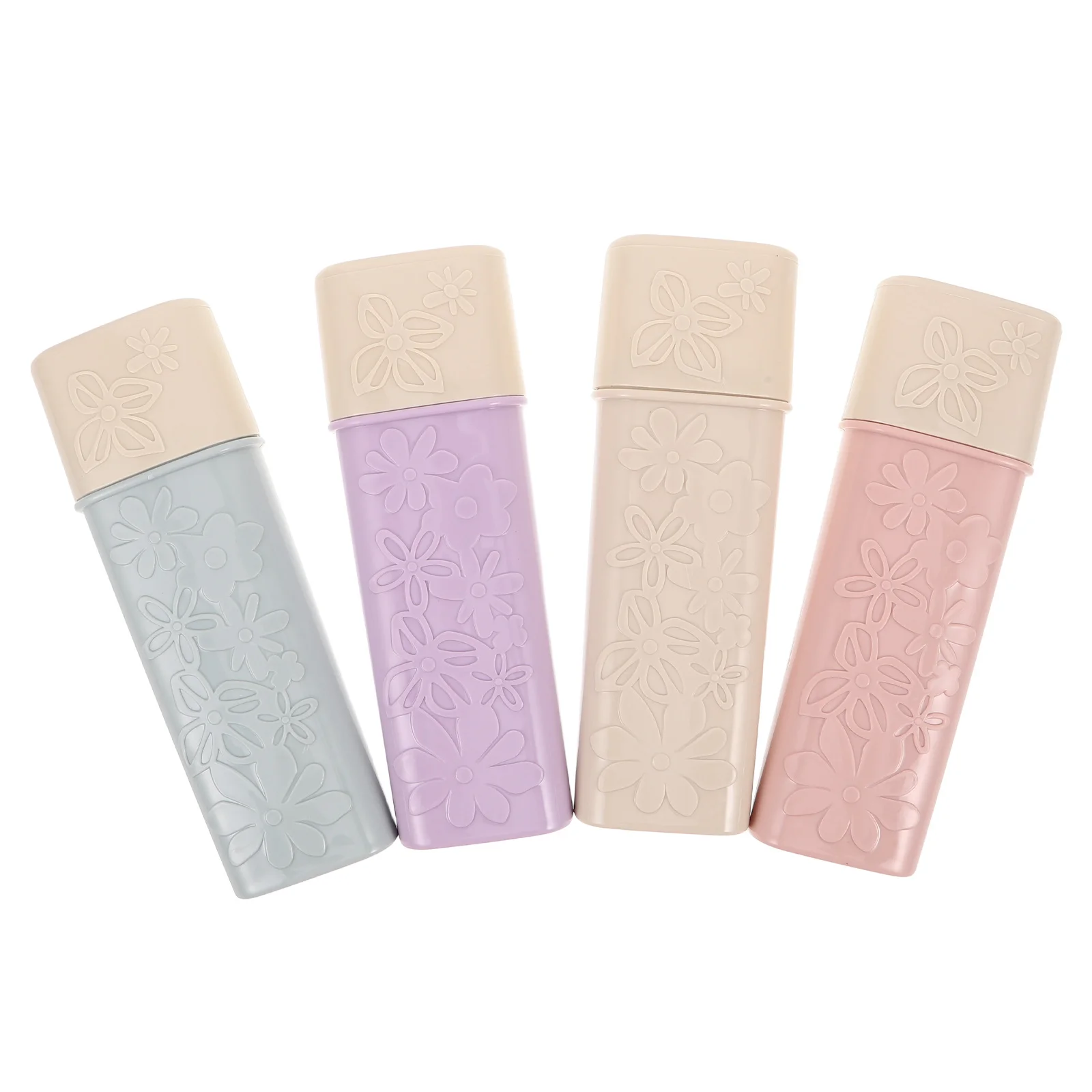 Резная однотонная коробка для зубных щеток