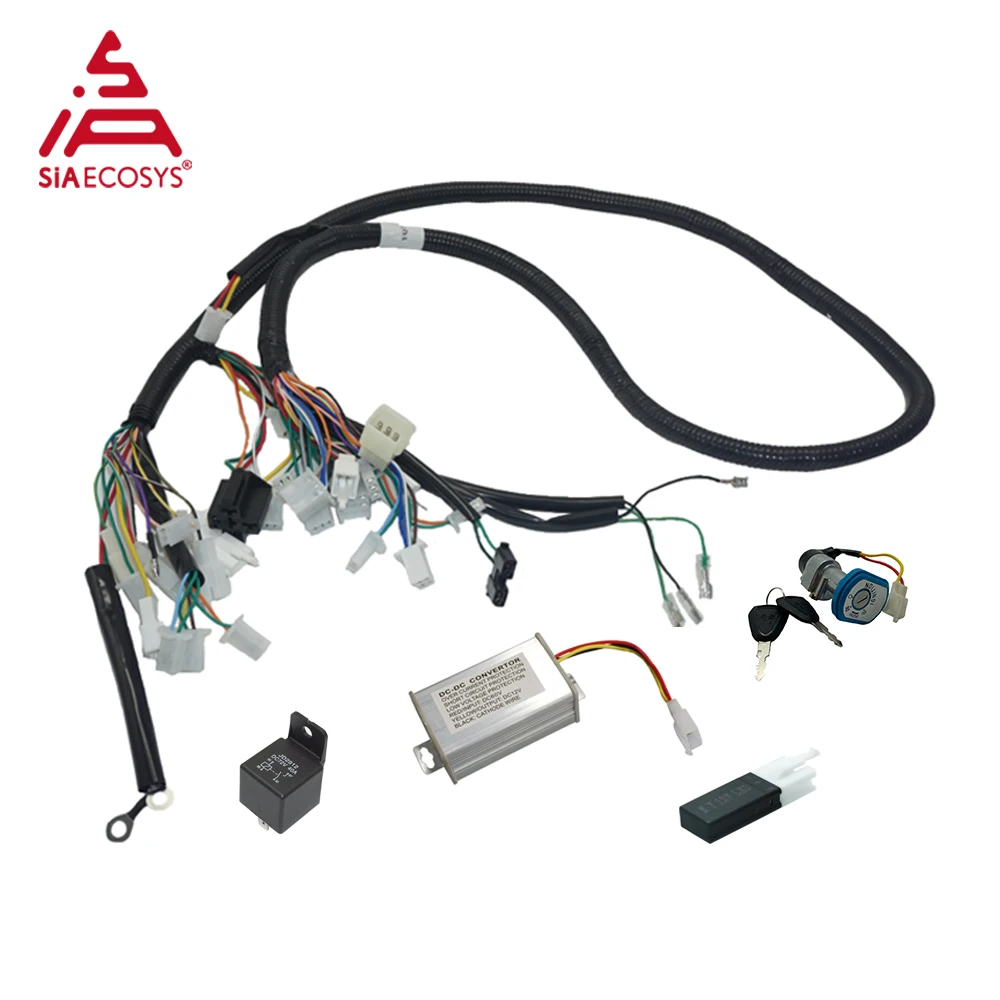 Автомобильная проводка siaecosys для fardriver hall/контроллер-кодировщик