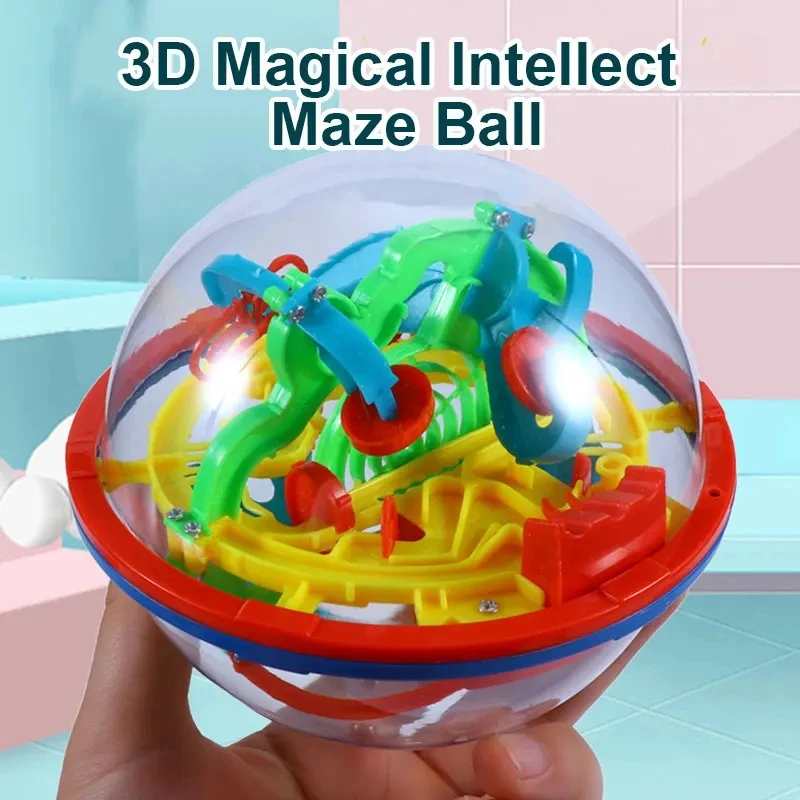 Лабиринт мяч мини 3d волшебная - Фотография_4
