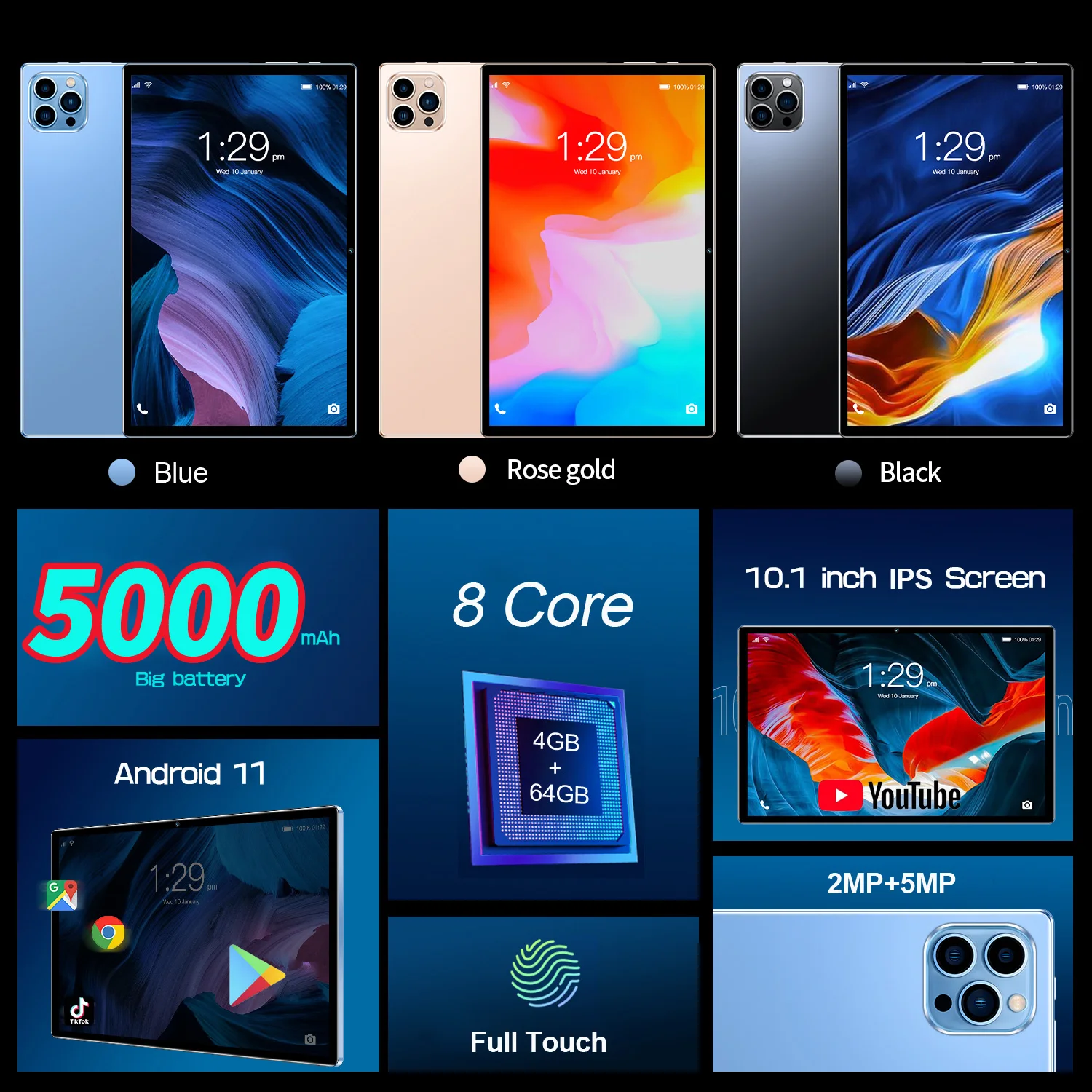 Новый 10,1-дюймовый планшетный пк ultra slim pad google play - Фотография_6